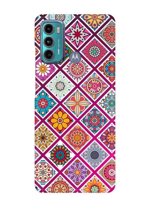 Seamless Tile Pattern Snap Case for Motorola Moto G40 Fusion Zapvi