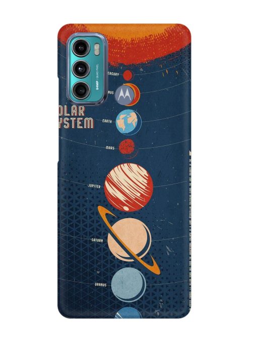 Solar System Vector Snap Case for Motorola Moto G40 Fusion Zapvi