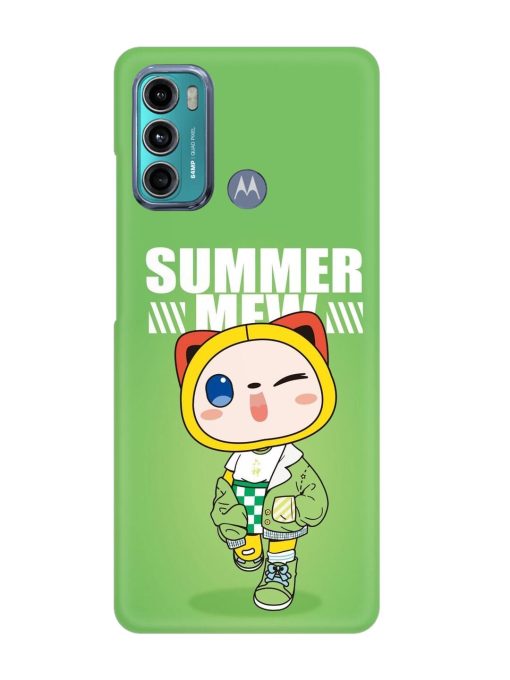 Summer Mew Snap Case for Motorola Moto G40 Fusion Zapvi