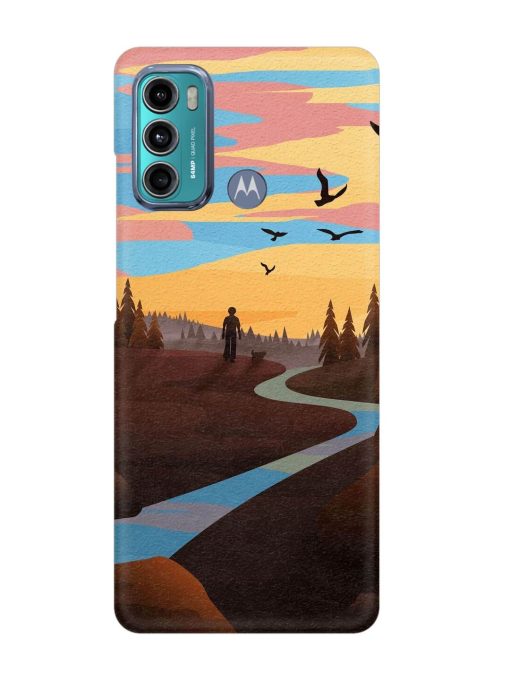 Natural Landscape Art Snap Case for Motorola Moto G40 Fusion