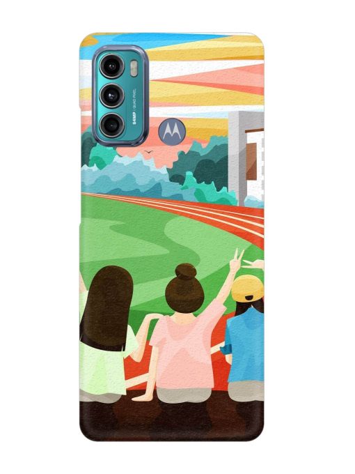 School Playground Snap Case for Motorola Moto G40 Fusion Zapvi