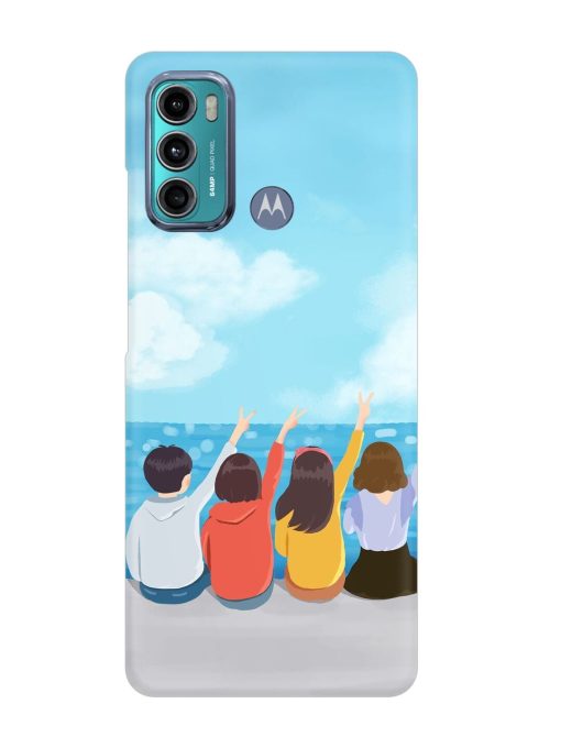 Happy Kids Snap Case for Motorola Moto G40 Fusion