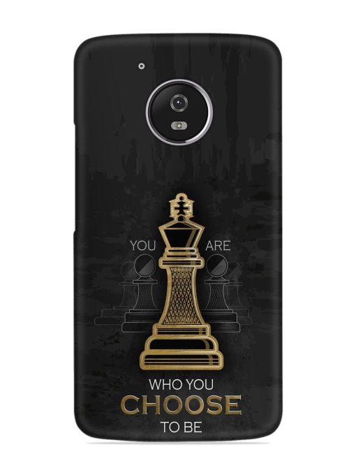 You Are Who Choose To Be Snap Case for Motorola Moto G5 Zapvi