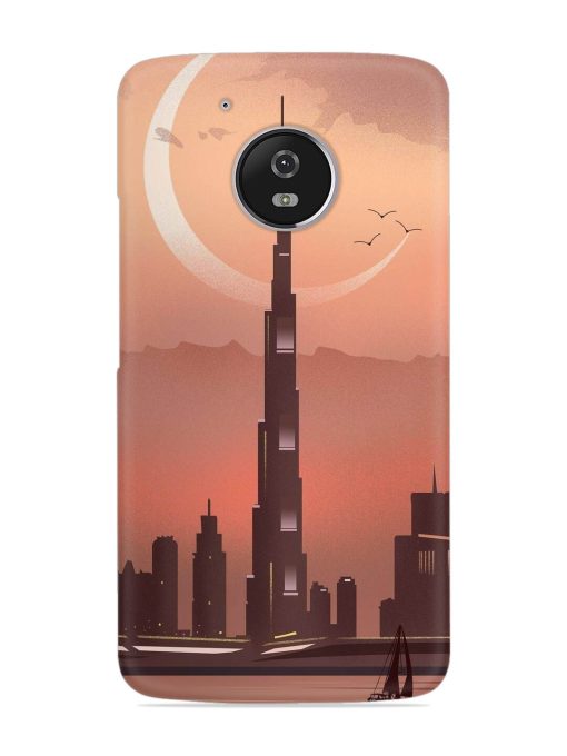 Landmark Burj Khalifa Snap Case for Motorola Moto G5 Zapvi