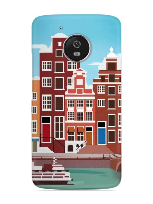 Scenery Architecture Amsterdam Landscape Snap Case for Motorola Moto G5 Zapvi