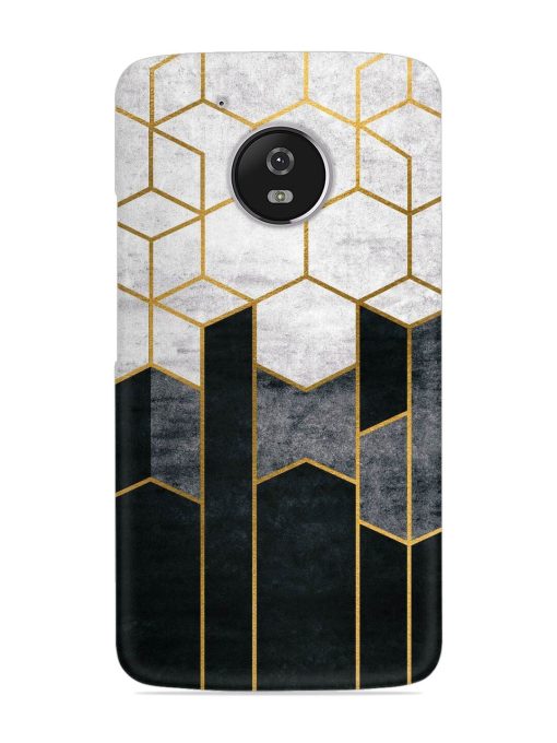 Cube Marble Art Snap Case for Motorola Moto G5 Zapvi