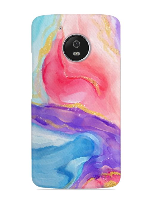 Watercolor Gradient Snap Case for Motorola Moto G5 Zapvi