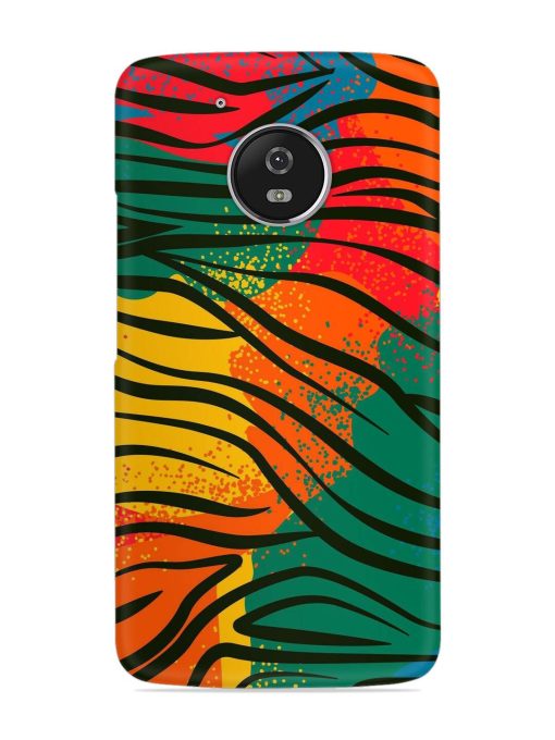 Bright Colorful Snap Case for Motorola Moto G5 Zapvi