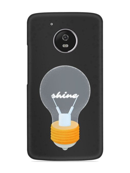 Bulb Background Snap Case for Motorola Moto G5 Zapvi