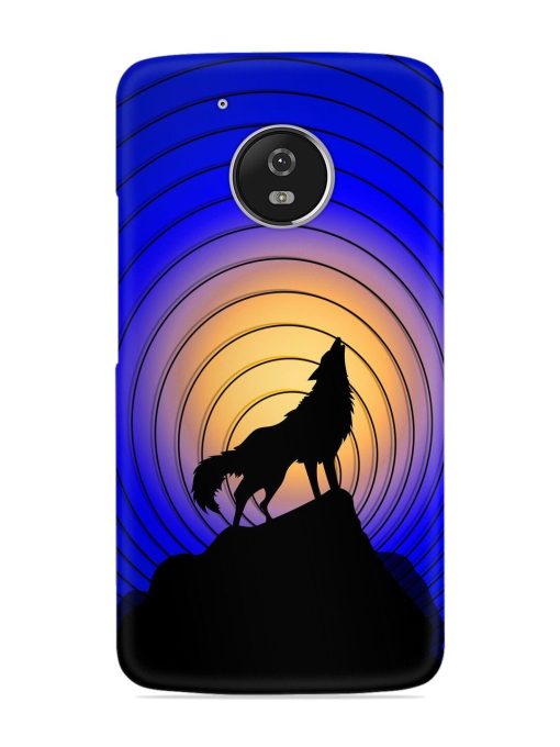 Fox Roaring Design Snap Case for Motorola Moto G5 Zapvi