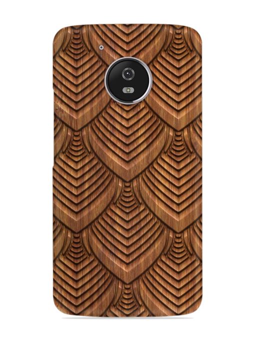 Carved Pattern On Snap Case for Motorola Moto G5 Zapvi