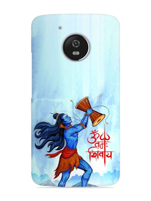 Illustration Lord Shiva Snap Case for Motorola Moto G5 Zapvi