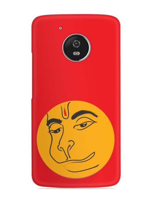 Lord Hanuman Vector Snap Case for Motorola Moto G5 Zapvi