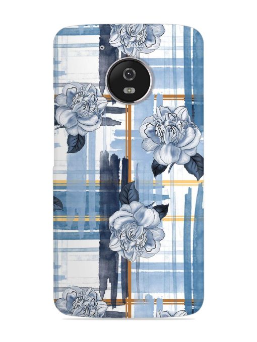 Watercolor Pattern Rose Snap Case for Motorola Moto G5 Zapvi