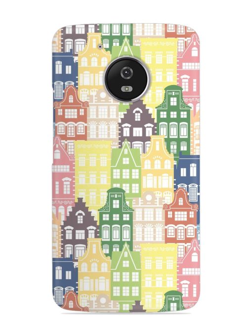 Seamless Shapes Pattern Snap Case for Motorola Moto G5 Zapvi