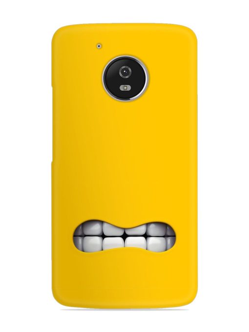 Mouth Character On Snap Case for Motorola Moto G5 Zapvi