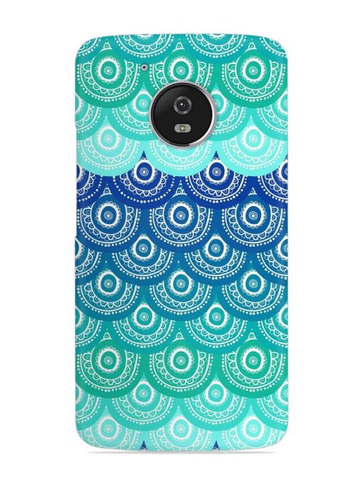 Ethnic Seamless Pattern Snap Case for Motorola Moto G5 Zapvi