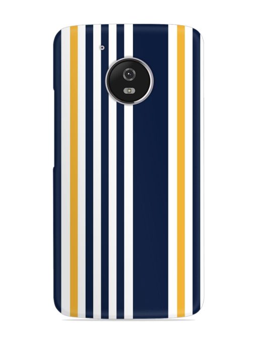 Seamless Stripe Pattern Snap Case for Motorola Moto G5 Zapvi