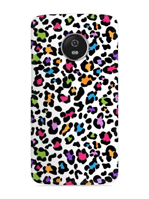 Seamless Leopard Pattern Snap Case for Motorola Moto G5 Zapvi