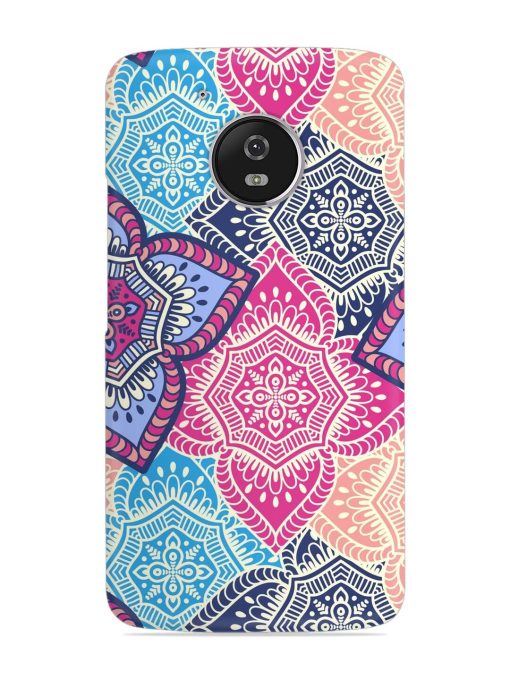 Ethnic Floral Seamless Snap Case for Motorola Moto G5 Zapvi