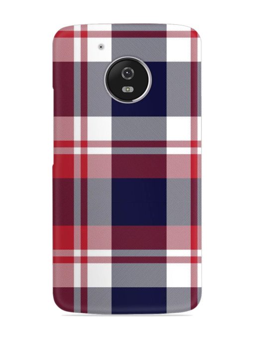 Classic Plaid Tartan Snap Case for Motorola Moto G5 Zapvi