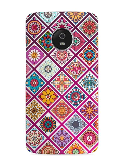 Seamless Tile Pattern Snap Case for Motorola Moto G5 Zapvi