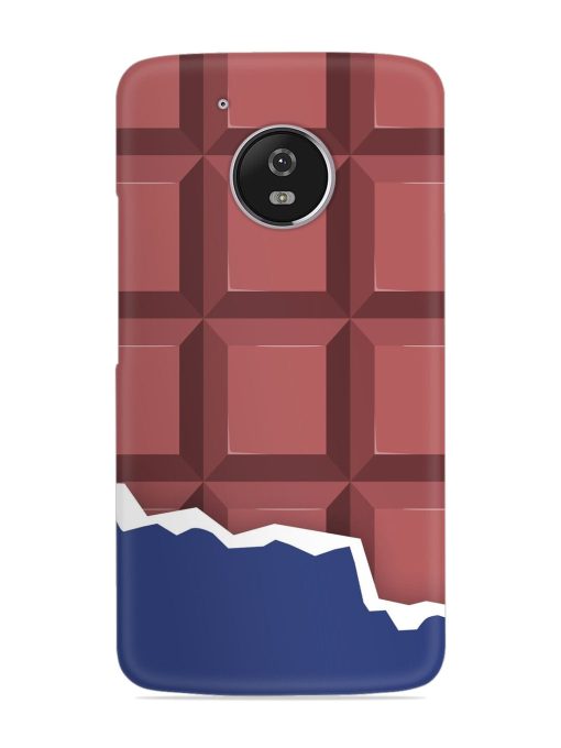 Chocolate Vector Art Snap Case for Motorola Moto G5 Zapvi