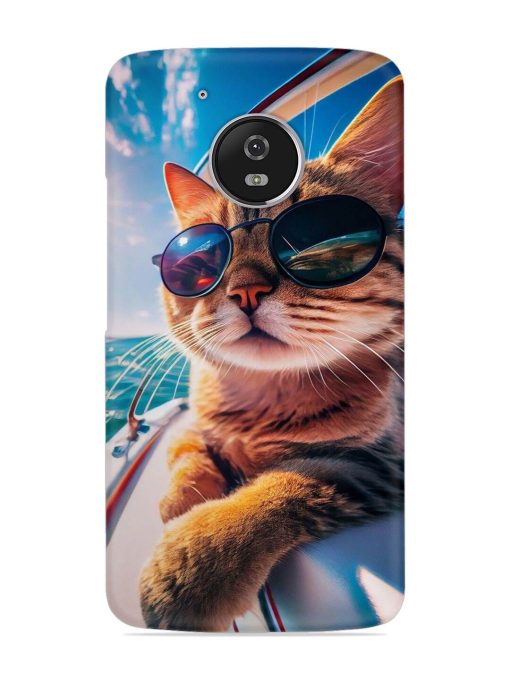 Cat In Style Snap Case for Motorola Moto G5 Zapvi