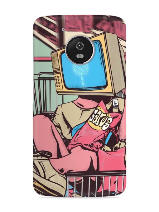 Toaster Oven Head Snap Case for Motorola Moto G5 Zapvi