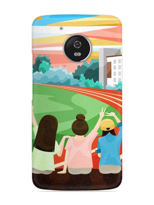 School Playground Snap Case for Motorola Moto G5 Zapvi