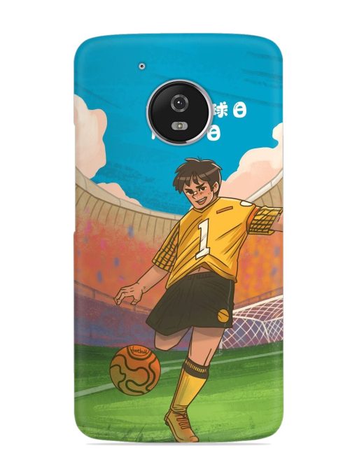 Soccer Kick Snap Case for Motorola Moto G5 Zapvi