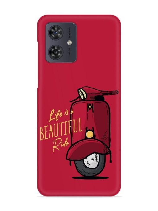 Life Is Beautiful Rides Snap Case for Motorola Moto G54 (5G) Zapvi