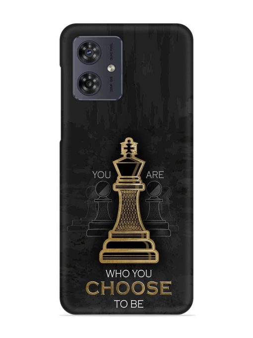 You Are Who Choose To Be Snap Case for Motorola Moto G54 (5G) Zapvi