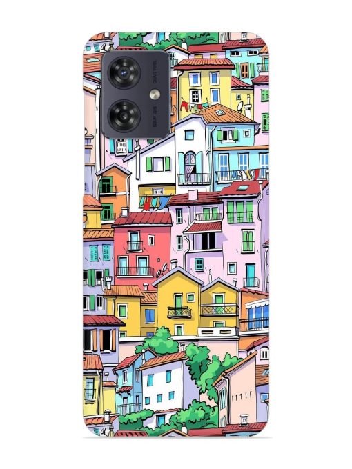 Europe Old Town Snap Case for Motorola Moto G54 (5G) Zapvi