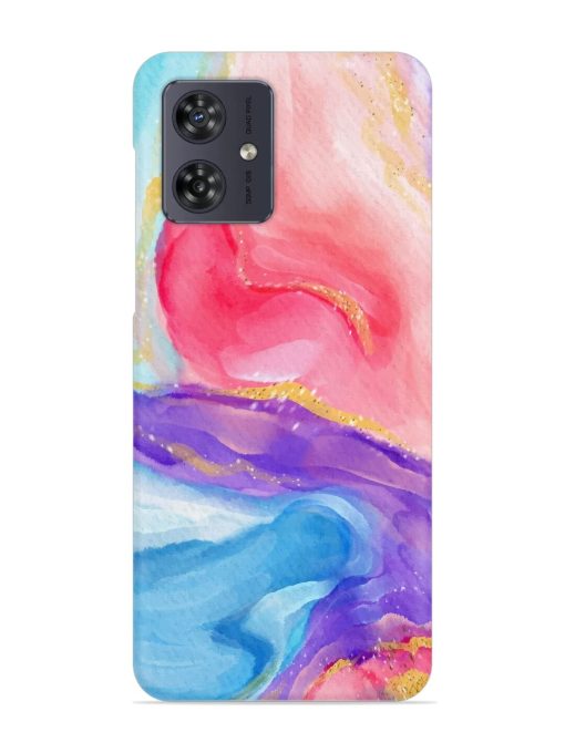 Watercolor Gradient Snap Case for Motorola Moto G54 (5G)