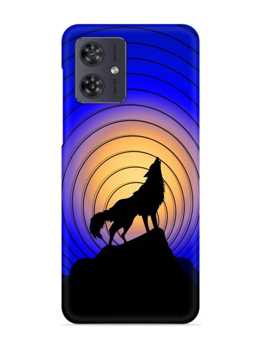 Fox Roaring Design Snap Case for Motorola Moto G54 (5G) Zapvi