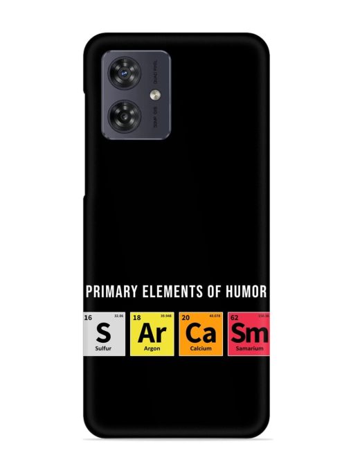 Primary Elements Humor Snap Case for Motorola Moto G54 (5G) Zapvi