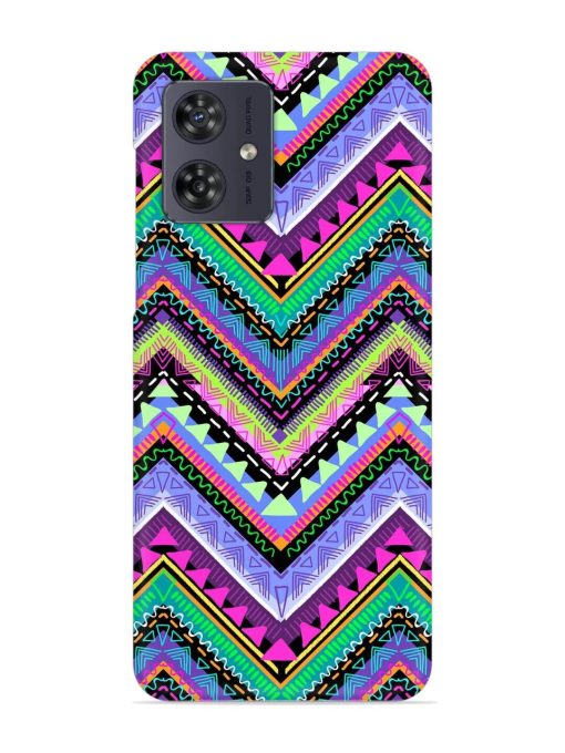 Tribal Aztec Print Snap Case for Motorola Moto G54 (5G)