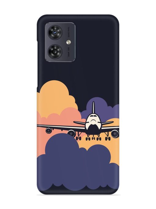 Aeroplane vector Snap Case for Motorola Moto G54 (5G) Zapvi