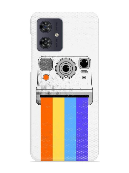 Retro Camera Art Snap Case for Motorola Moto G54 (5G)