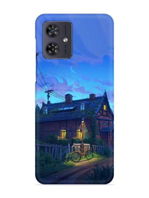 Beautiful Village House Snap Case for Motorola Moto G54 (5G) Zapvi