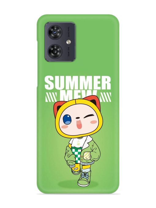 Summer Mew Snap Case for Motorola Moto G54 (5G)