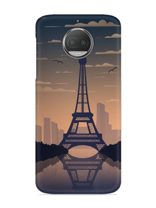 France Paris Eiffel Tower Gradient Snap Case for Motorola Moto G5S Zapvi