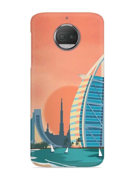 Dubai Architectural Scenery Snap Case for Motorola Moto G5S Zapvi