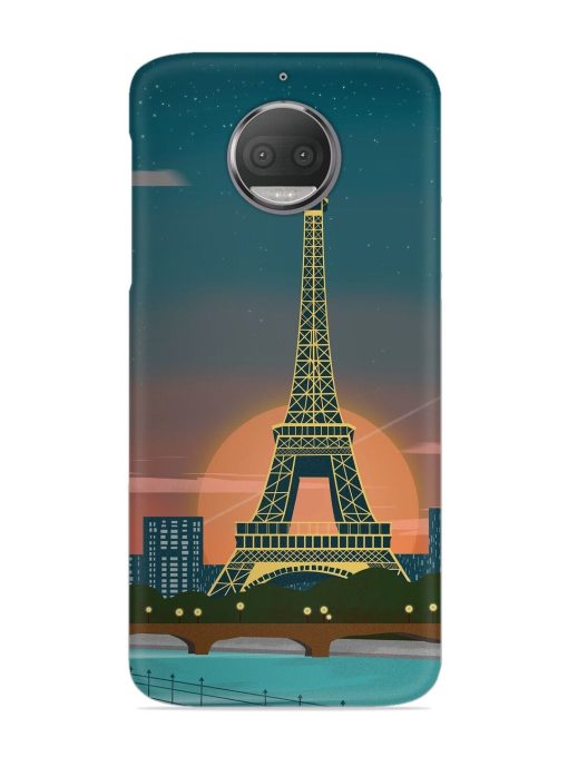 Scenery Architecture France Paris Snap Case for Motorola Moto G5S Zapvi