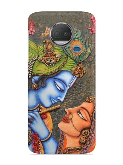 Lord Radha Krishna Flute Art Snap Case for Motorola Moto G5S Zapvi