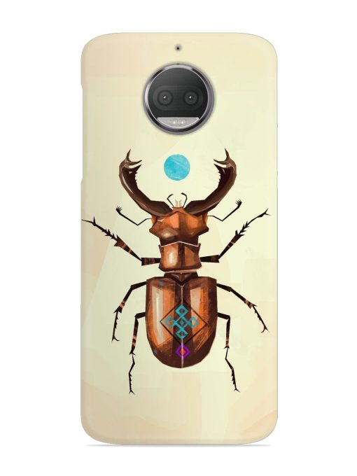 Stag Beetle Vector Snap Case for Motorola Moto G5S Zapvi