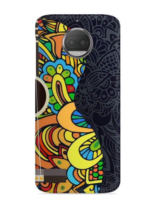 Guitar Vector Art Snap Case for Motorola Moto G5S