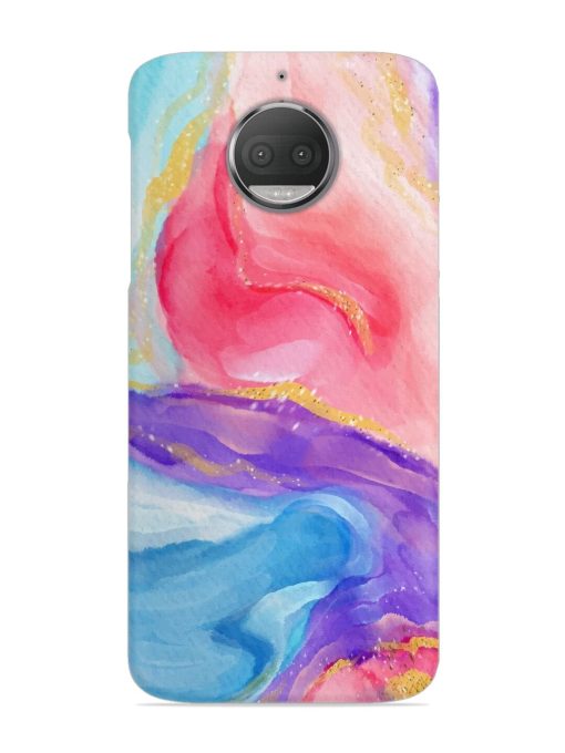 Watercolor Gradient Snap Case for Motorola Moto G5S Zapvi