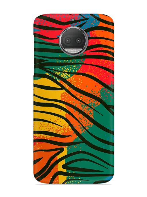 Bright Colorful Snap Case for Motorola Moto G5S Zapvi